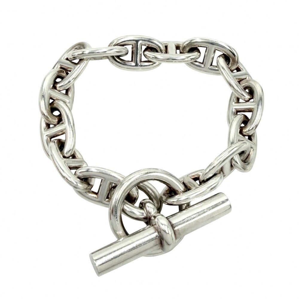 HERMES Silver Charm Bracelet